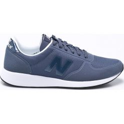 New Balance - Buty MS215IS. Niebieskie buty sportowe męskie marki New Balance, z gumy, na sznurówki. W wyprzedaży za 269,90 zł.