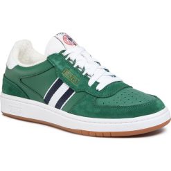 Sneakersy POLO RALPH LAUREN - Court 809784402002 Stuart Green/Newport Navy/Whit. Zielone sneakersy męskie Polo Ralph Lauren, na co dzień, bez wzorów, z zamszu, bez zapięcia. W wyprzedaży za 359,00 zł.