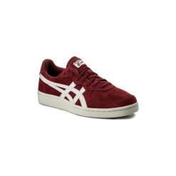 Buty Asics Gsm. Czerwone trampki i tenisówki damskie Asics, bez wzorów, bez zapięcia. Za 274,80 zł.