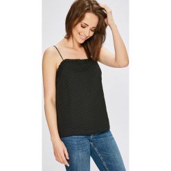 Vero Moda - Top Gabrielle. Szare topy damskie Vero Moda, l, z materiału. W wyprzedaży za 59,90 zł.