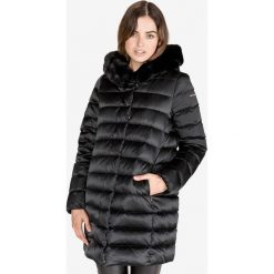 Geox Chloo Płaszcz Czarny. Czarne kurtki damskie Geox, na jesień, xs, bez wzorów, z poliesteru. Za 1513,95 zł.