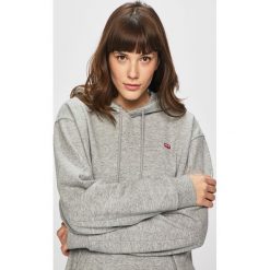 Levi's - Bluza. Szare bluzy damskie Levi's®, s, bez wzorów, z bawełny, bez rękawów, z kapturem. Za 279,90 zł.