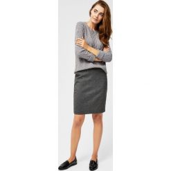 Spódnica mini w kratkę. Szare spódniczki damskie Moodo, s, w kratkę, mini. Za 44,99 zł.