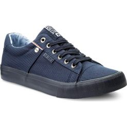 Tenisówki BIG STAR - AA174094A Navy. Niebieskie półbuty męskie marki BIG STAR, bez wzorów, z gumy, retro, bez zapięcia. Za 109,00 zł.