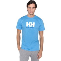 Helly Hansen Koszulka Niebieski. Niebieskie podkoszulki męskie Helly Hansen, s, z haftami, z bawełny, z krótkim rękawem. Za 137,95 zł.