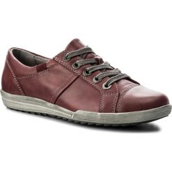 Creepersy damskie: Półbuty JOSEF SEIBEL - Dany 59 75759 896 410 Bordo