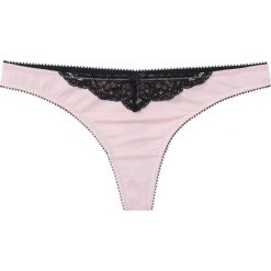 Stringi: Stringi mini bonprix jasnoróżowo-czarny