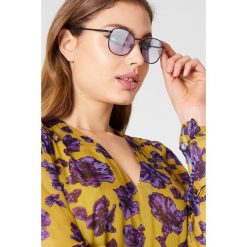 Okulary przeciwsłoneczne damskie: Le Specs Okulary przeciwsłoneczne Neptune – Black,Purple