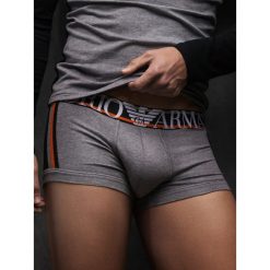 Bokserki męskie Emporio Armani 1118579A529. Bokserki męskie Emporio Armani, m, bez wzorów. Za 155,00 zł.