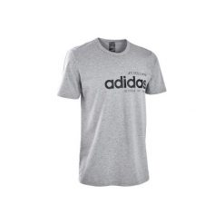Koszulka krótki rękaw regular Gym & Pilates męska. Czarne koszulki męskie Adidas, m, bez wzorów, z bawełny, bez kołnierzyka, z krótkim rękawem, krótkie. Za 109,99 zł.