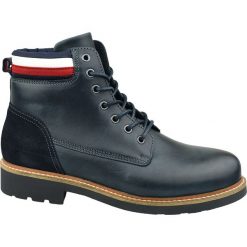 Tommy Hilfiger Active Corporate Boot FM0FM02654-CKI. Buty trekkingowe męskie TOMMY HILFIGER, na zimę, ze skóry, bez zapięcia. W wyprzedaży za 649,99 zł.