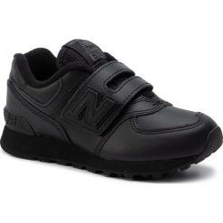 Sneakersy NEW BALANCE - YV574ERN Czarny. Czarne trampki chłopięce New Balance, na rzepy. Za 249,00 zł.