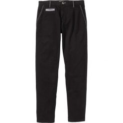 Chinosy męskie: Spodnie chino ze stretchem Regular Fit bonprix czarny