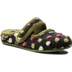 Kapcie damskie: Kapcie MANITU – 320440 Grau/Bunt 9