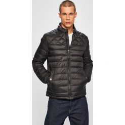 Tommy Hilfiger - Kurtka. Czarne płaszcze męskie TOMMY HILFIGER, m, bez wzorów, z poliesteru, krótkie, bez kaptura. W wyprzedaży za 589,90 zł.