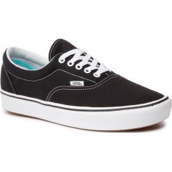 Tenisówki VANS - Comfycush Era VN0A3WM9VNE1 (Classic) Black/True Whit. Czarne półbuty damskie Vans, bez wzorów, z gumy, bez zapięcia. W wyprzedaży za 219,00 zł.