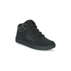 Buty Dziecko Timberland DAVIS SQUARE TDEUROSPRINT. Czarne trampki dziewczęce Timberland, bez wzorów, bez zapięcia. Za 369,00 zł.