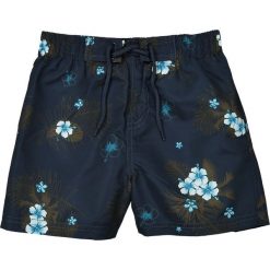 Szorty kąpielowe w kwiaty, 3-12 lat. Czarne kąpielówki chłopięce marki La Redoute Collections, w kwiaty. Za 52,88 zł.