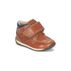 Buty Dziecko Geox B EACH BOY. Brązowe trampki chłopięce marki Geox. Za 207,20 zł.