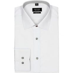 Koszula bexley 2532 długi rękaw slim fit biały. Szare koszule męskie slim marki Recman, m, z długim rękawem. Za 99,99 zł.