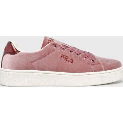 Fila - Buty Upstage V Low. Brązowe buty sportowe damskie Fila, bez wzorów, z gumy, sportowe. W wyprzedaży za 129,90 zł.