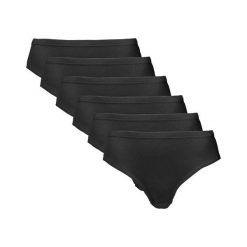 Cellbes Figi 6 Pack czarny female czarny 58/60. Czarne majtki damskie Cellbes, z bawełny. Za 149,00 zł.