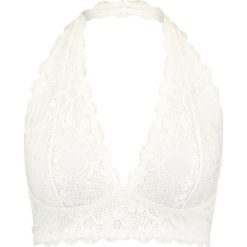 Biustonosze: Free People GALLOON HALTER Biustonosz z trójkątną miseczką ivory