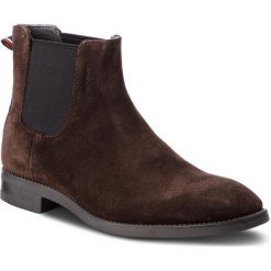 Sztyblety STRELLSON - New Harley 4010002491 Dark Brown 702. Pomarańczowe sztyblety męskie Strellson, ze skóry, bez zapięcia. W wyprzedaży za 359,00 zł.