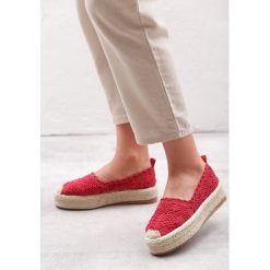 Czerwone Espadryle Best For Last. Czerwone espadryle damskie Born2be, bez wzorów, bez obcasa, na platformie. Za 89,99 zł.
