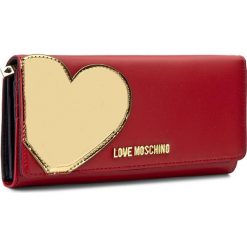 Portfele damskie: Duży Portfel Damski LOVE MOSCHINO – JC5514PP14LD250A Rosso/Oro