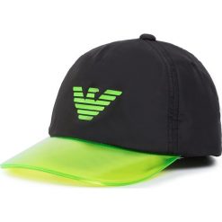 Czapka z daszkiem EMPORIO ARMANI - 627502 0P550 03682 Green Fluo. Czarne czapki męskie Emporio Armani, bez wzorów, z poliesteru. Za 359,00 zł.