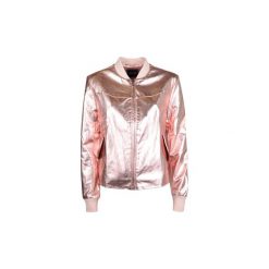 Kurtki krótkie Guess W74L0C VW9520 / Luce Bomber. Różowe kurtki damskie Guess, l, z aplikacjami, krótkie, bez kaptura. Za 359,00 zł.