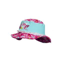 Playshoes Kapelusz UV Flamingo - turkusowy - Gr.Moda (6 - 24 miesięcy ). Niebieskie czapeczki niemowlęce marki Playshoes, z elastanu. Za 69,00 zł.