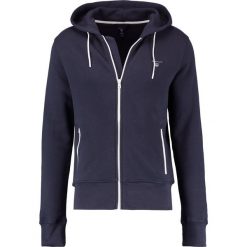 Kardigany męskie: GANT CONTRAST SHIELD FULL ZIP Bluza rozpinana evening blue