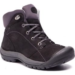 Śniegowce KEEN - Kaci Winter Mid Wp 1017465 Black/Magnet. Czarne kozaki damskie Keen, na zimę, ze skóry, bez zapięcia. W wyprzedaży za 309,00 zł.