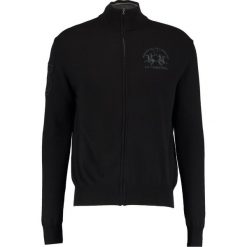 Swetry rozpinane męskie: La Martina FULL ZIP Kardigan black