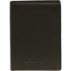 Samsonite - Portfel skórzany. Pomarańczowe portfele męskie Samsonite, bez wzorów, z poliesteru. W wyprzedaży za 239,90 zł.