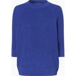 BOSS - Sweter damski – Fabulosta, niebieski. Niebieskie swetry damskie Boss, m, bez wzorów, z dzianiny, bez rękawów, bez kaptura. Za 799,95 zł.