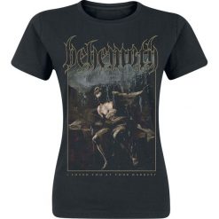 Behemoth ILYAYD Cover Koszulka damska czarny. Czarne bluzki z odkrytymi ramionami Behemoth, l, z nadrukiem, z dekoltem na plecach. Za 74,90 zł.