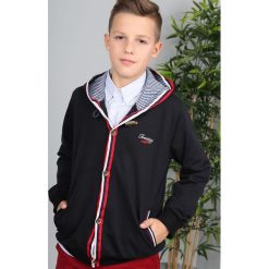 Czarna Bluza Dziecięca NDZ4998. Czarne bluzy chłopięce marki Fasardi. Za 59,00 zł.