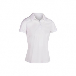 Koszulka tenisowa Essential 100 damska. Białe t-shirty damskie ARTENGO, z materiału. Za 19,99 zł.