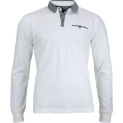 Kremowa Koszulka Polo, Długi Rękaw, Longsleeve z Kołnierzykiem - 100% BAWEŁNA, Męska TSCHIAOM3401CREAMlong. Białe koszulki męskie Chiao, m, bez wzorów, z bawełny, polo, z długim rękawem, długie. W wyprzedaży za 69,00 zł.