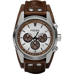 Fossil Zegarek chronograficzny silberfarben/braun. Szare, analogowe zegarki męskie marki Fossil. Za 669,00 zł.