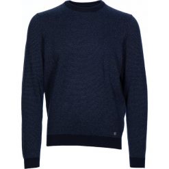 Sweter w kolorze granatowym. Niebieskie swetry męskie Marvelis, m, z bawełny, z okrągłym kołnierzem. W wyprzedaży za 109,95 zł.