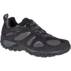 Merrell Buty Turystyczne Męskie Yokota 2 Wtpf Black/Granite 10,5 (45). Czarne buty sportowe męskie marki Merrell, z zamszu, bez zapięcia. W wyprzedaży za 289,00 zł.