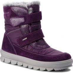 Śniegowce SUPERFIT - GORE-TEX 3-00214-90 S Lila. Fioletowe śniegowce dziewczęce Superfit, bez zapięcia. W wyprzedaży za 299,00 zł.