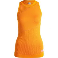 Adidas by Stella McCartney Koszulka sportowa desros/radora. Czerwone topy sportowe damskie marki adidas by Stella McCartney, l, z elastanu. W wyprzedaży za 213,85 zł.