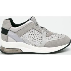 Liu Jo - Buty Karlie. Szare buty sportowe damskie Liu Jo, z materiału. Za 699,90 zł.