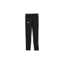 Legginsy i Rajstopy Dziecko adidas Legginsy Essentials Linear. Czarne legginsy dziewczęce marki Adidas. Za 89,95 zł.