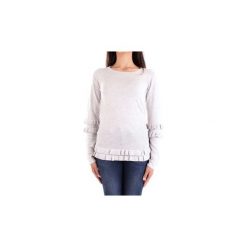 Swetry Silvian Heach PGA18479MA. Szare swetry klasyczne damskie marki Silvian Heach, na co dzień, m, z dzianiny, casualowe, z włoskim kołnierzykiem, z długim rękawem, dopasowane. Za 340,92 zł.